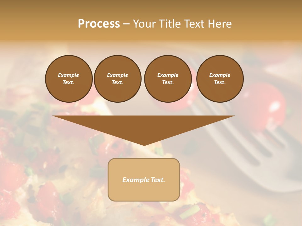 Cheese Grated Onion PowerPoint Template