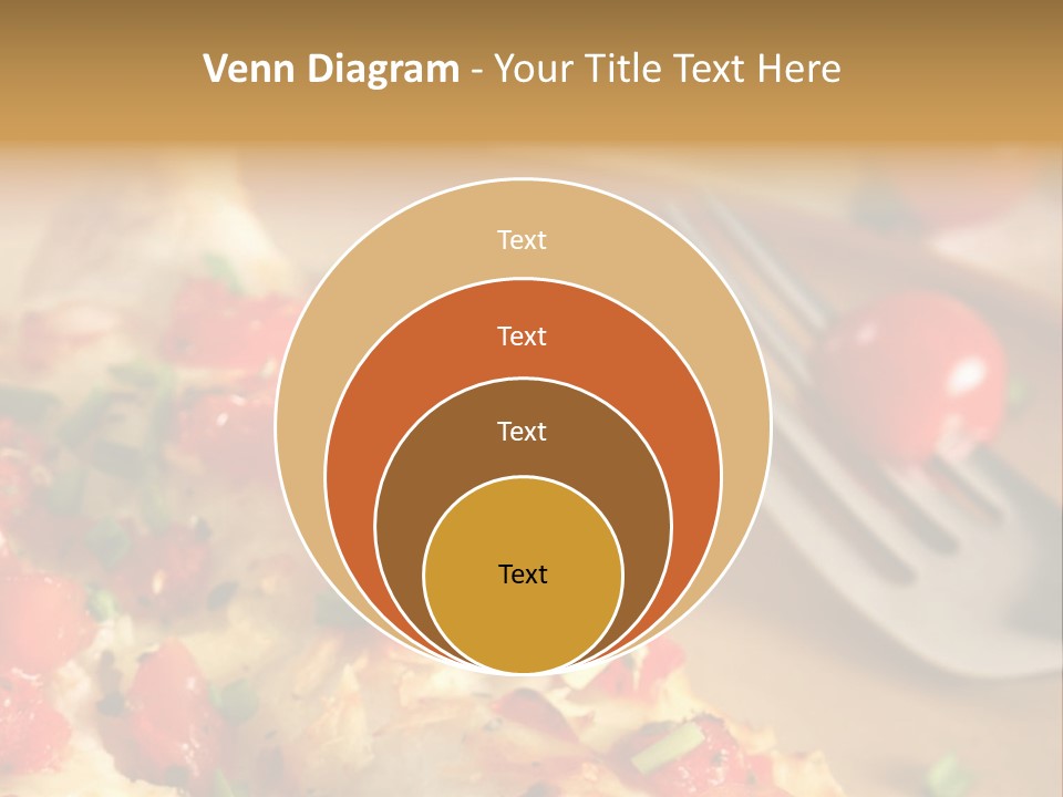 Cheese Grated Onion PowerPoint Template