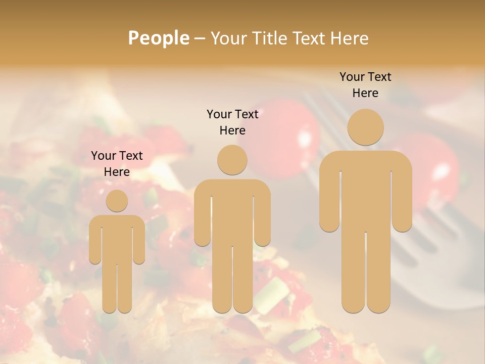 Cheese Grated Onion PowerPoint Template