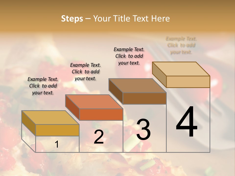 Cheese Grated Onion PowerPoint Template