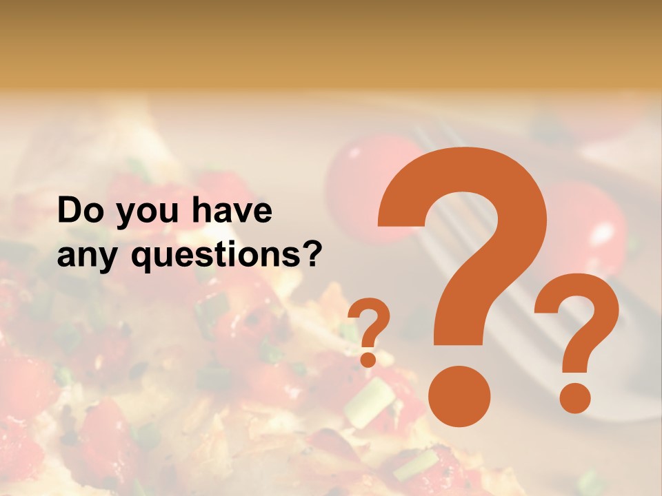 Cheese Grated Onion PowerPoint Template