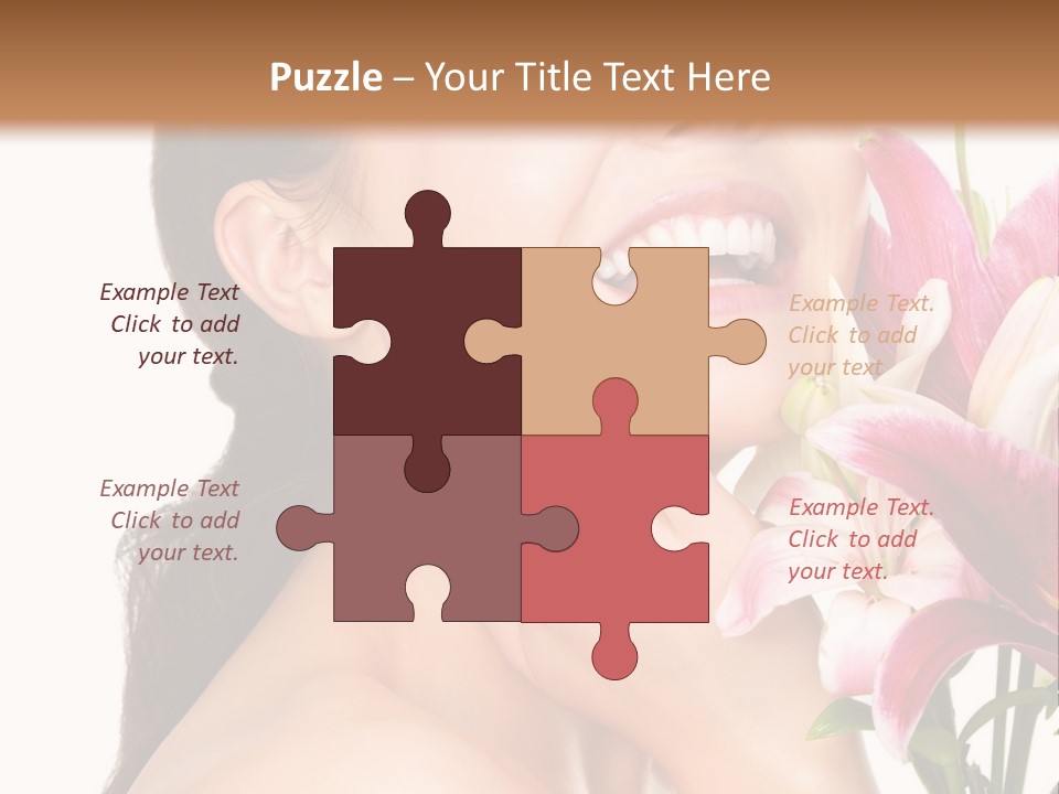 Family People Animals PowerPoint Template