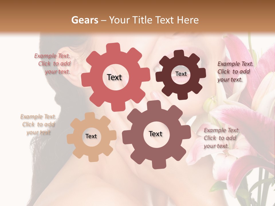 Family People Animals PowerPoint Template