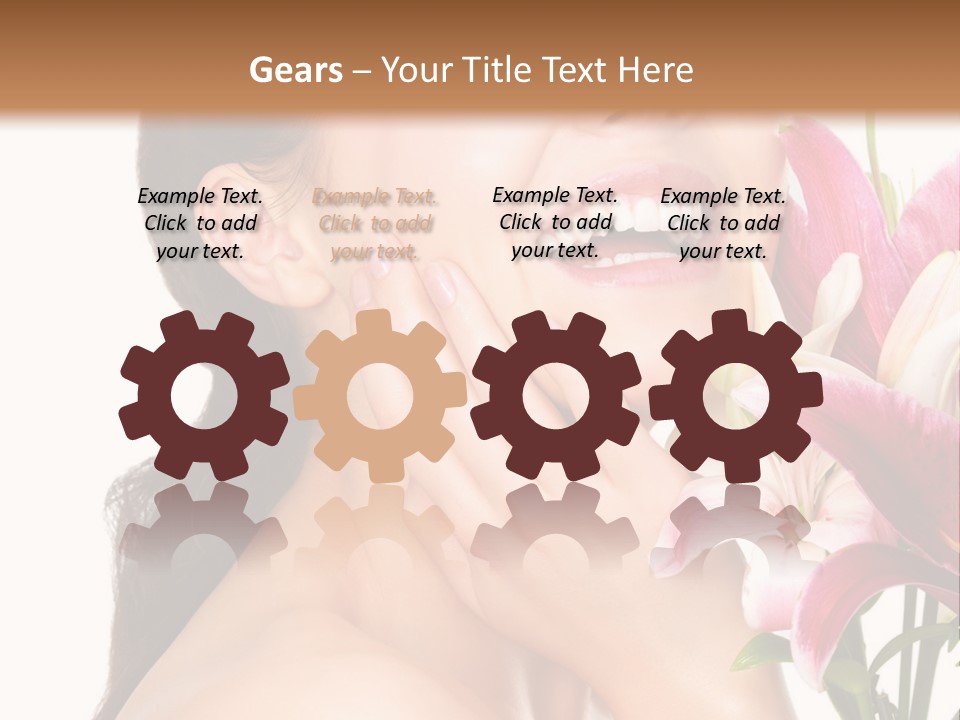 Family People Animals PowerPoint Template