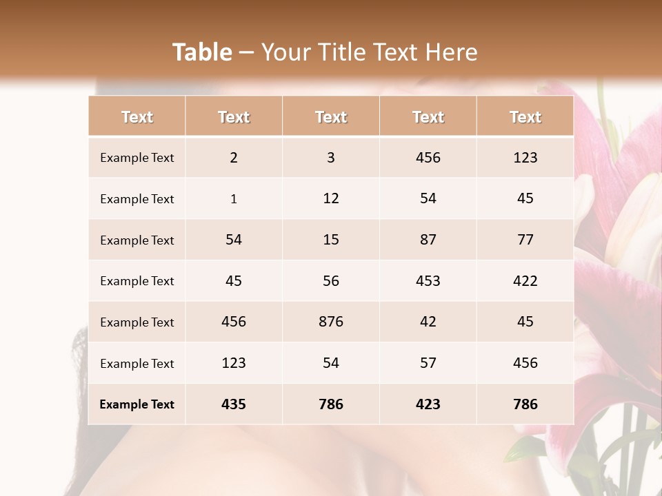 Family People Animals PowerPoint Template