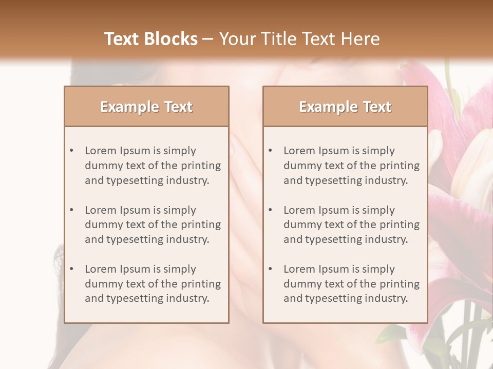 Family People Animals PowerPoint Template