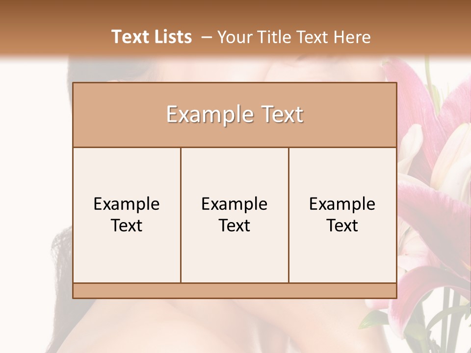 Family People Animals PowerPoint Template