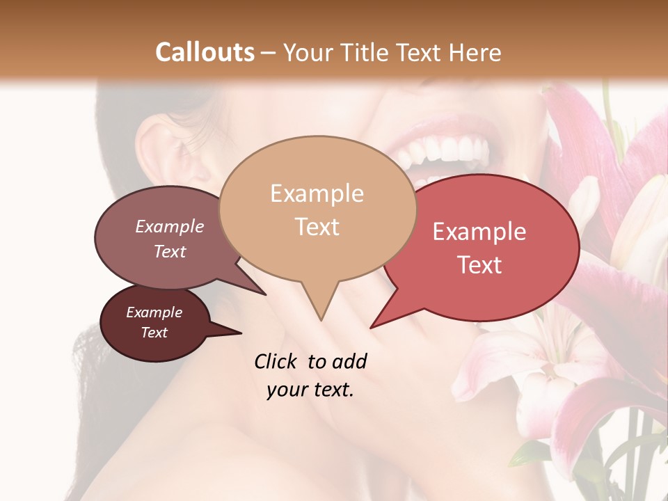 Family People Animals PowerPoint Template