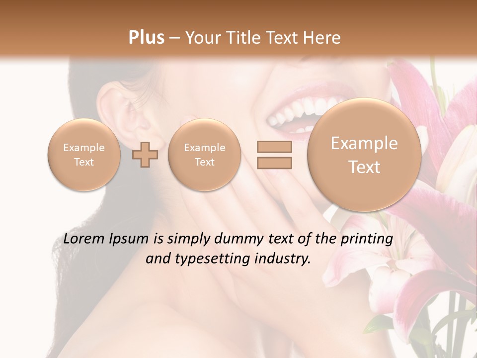 Family People Animals PowerPoint Template