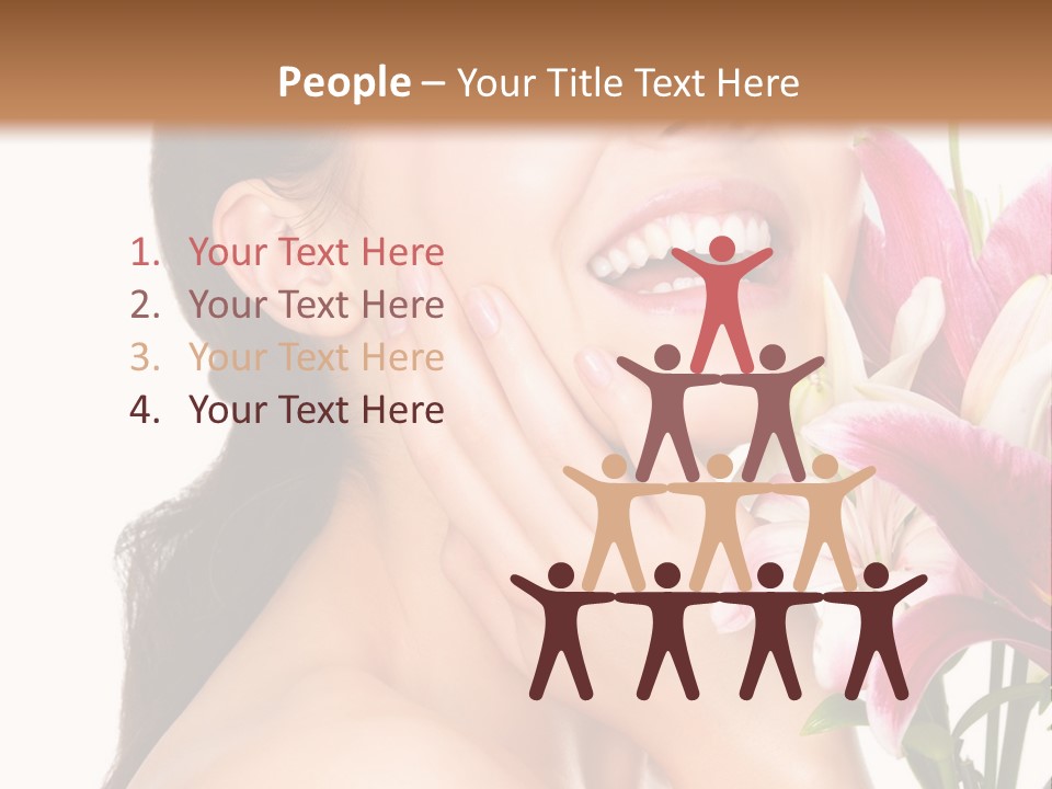 Family People Animals PowerPoint Template
