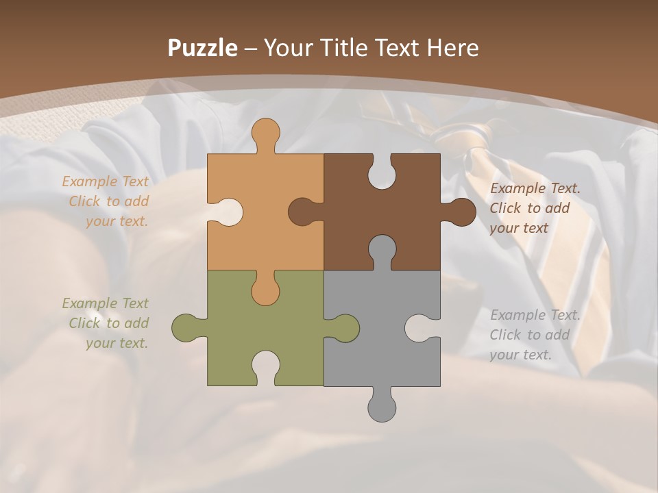 Family People Animals PowerPoint Template