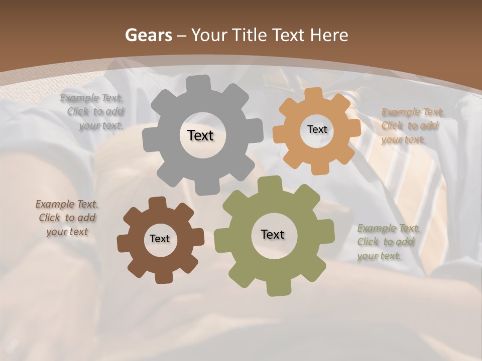 Family People Animals PowerPoint Template