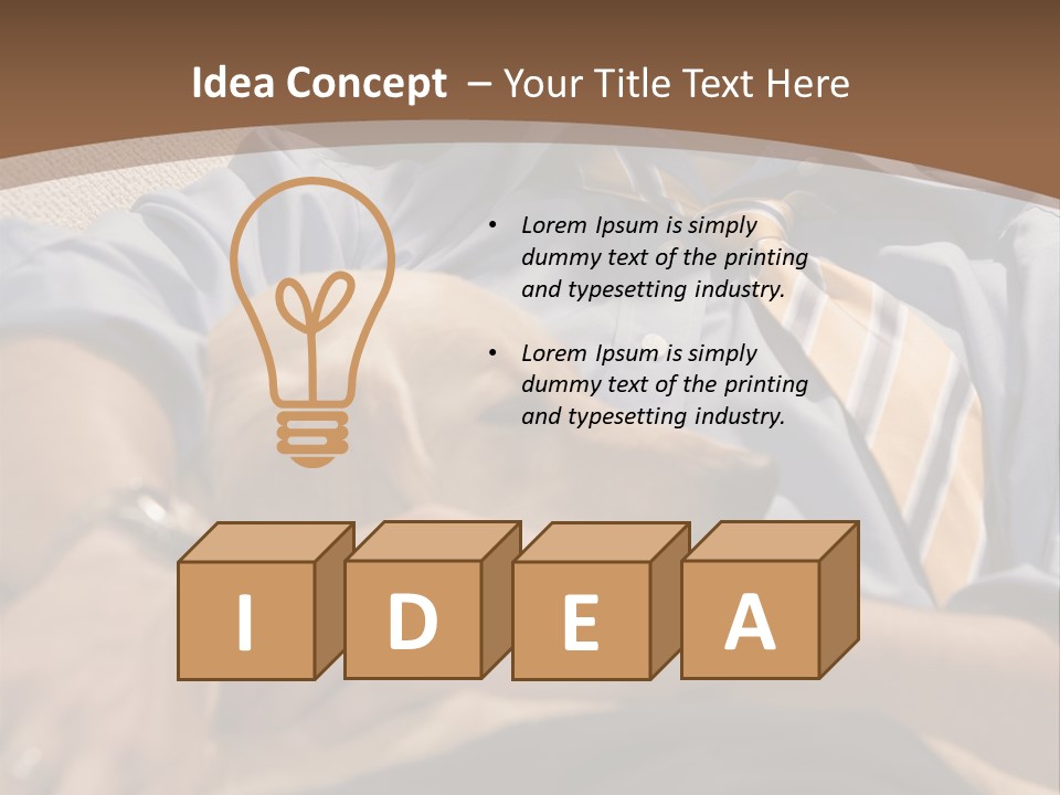 Family People Animals PowerPoint Template