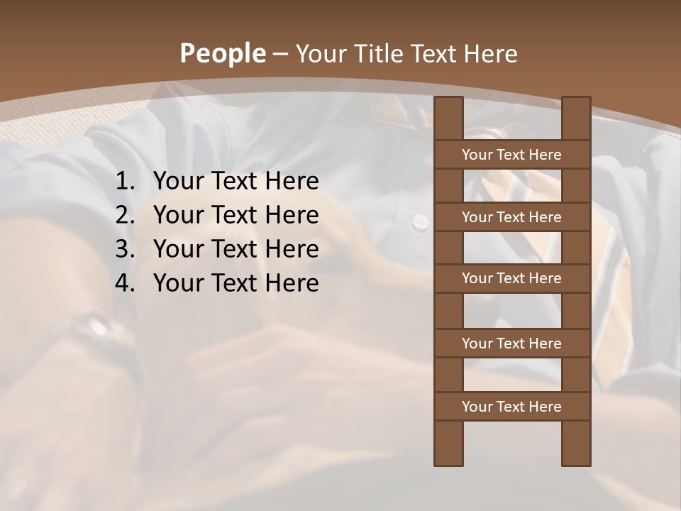 Family People Animals PowerPoint Template