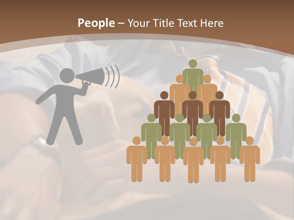 Family People Animals PowerPoint Template