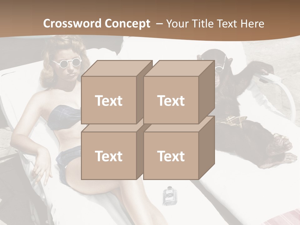 Years Bygone Era Funny PowerPoint Template
