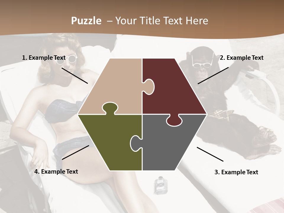 Years Bygone Era Funny PowerPoint Template