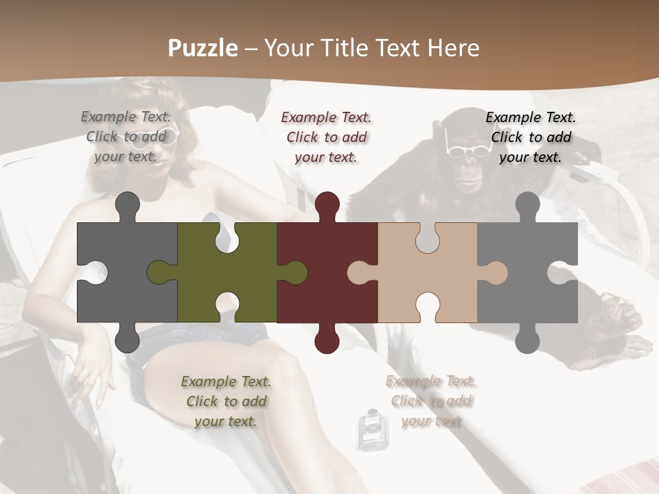 Years Bygone Era Funny PowerPoint Template