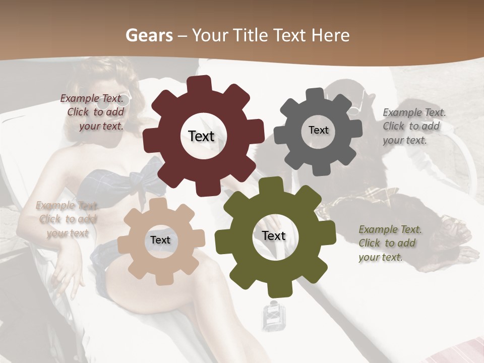 Years Bygone Era Funny PowerPoint Template