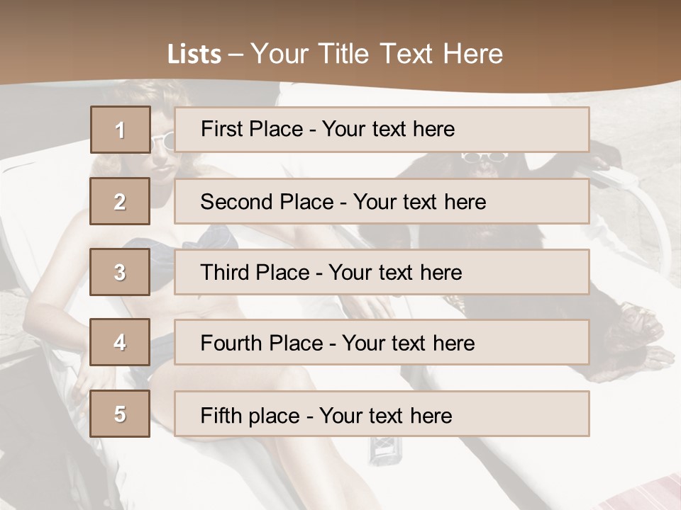 Years Bygone Era Funny PowerPoint Template