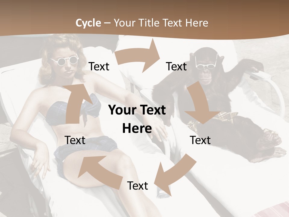 Years Bygone Era Funny PowerPoint Template