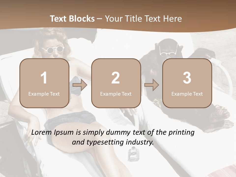 Years Bygone Era Funny PowerPoint Template