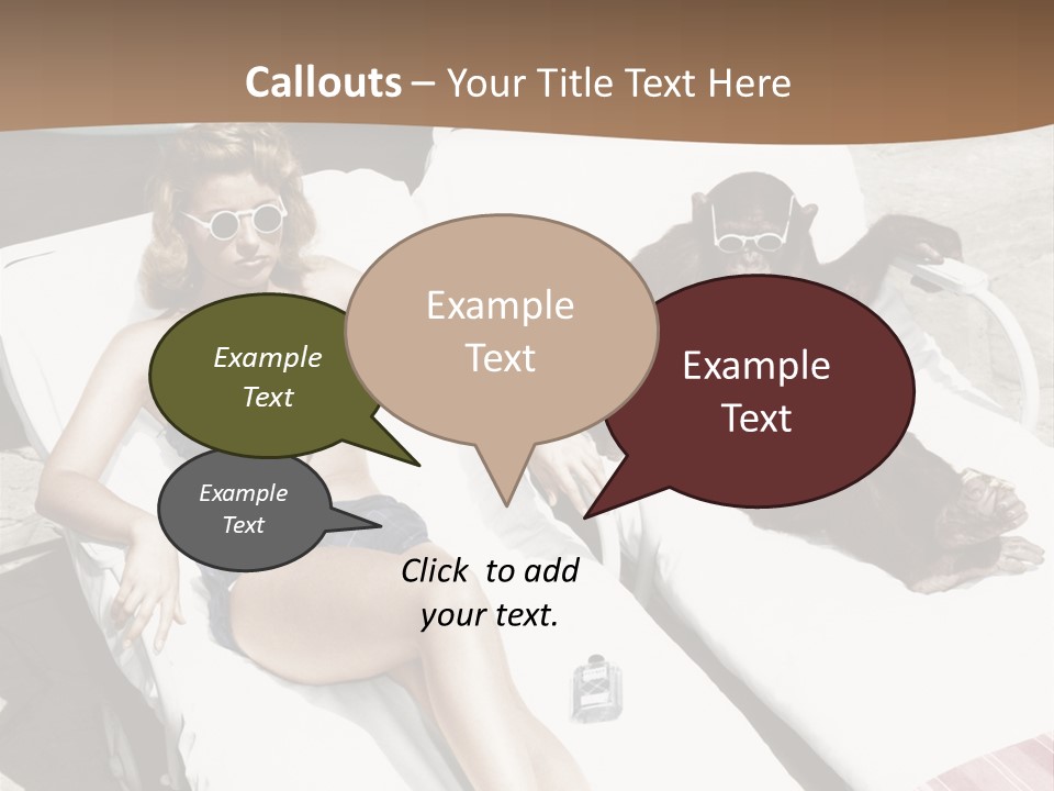 Years Bygone Era Funny PowerPoint Template