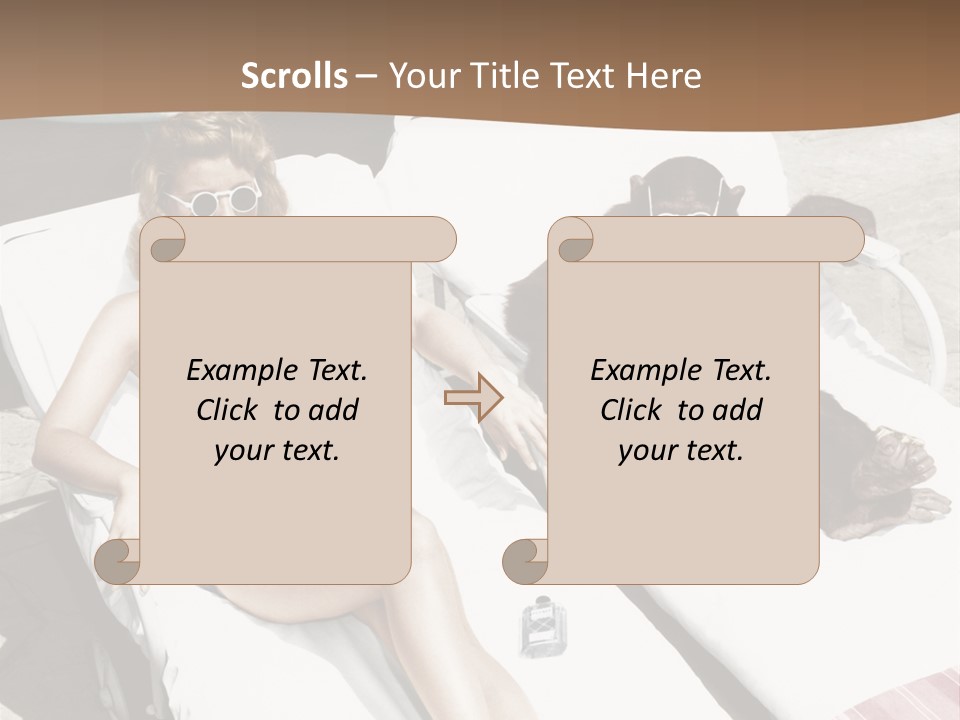 Years Bygone Era Funny PowerPoint Template