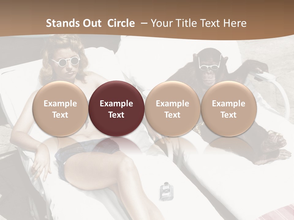 Years Bygone Era Funny PowerPoint Template