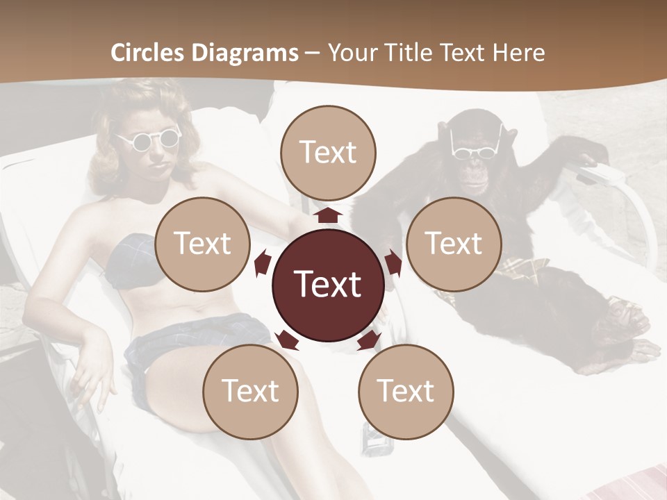 Years Bygone Era Funny PowerPoint Template