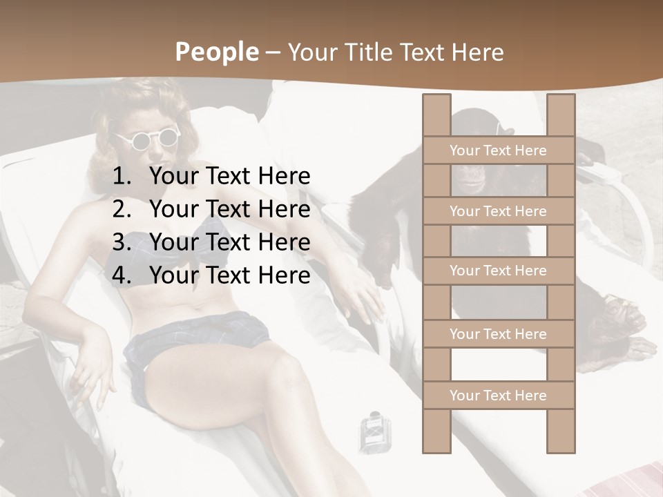 Years Bygone Era Funny PowerPoint Template