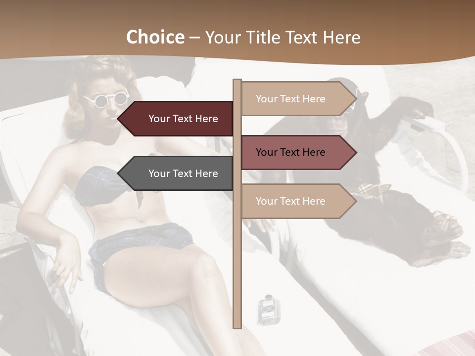 Years Bygone Era Funny PowerPoint Template