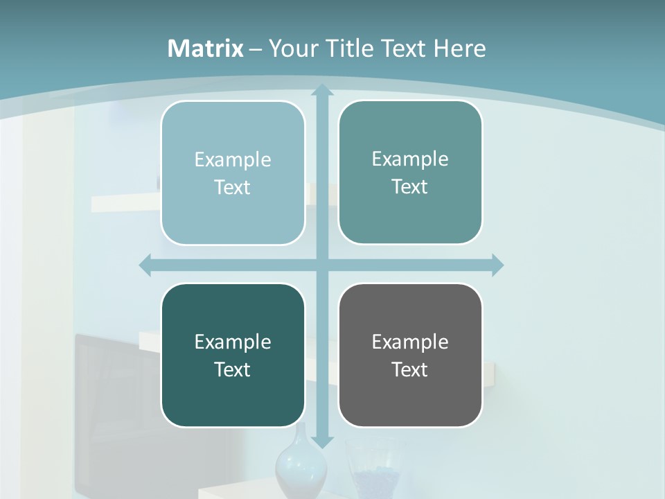 Lighting Equipment Contemporary Furniture PowerPoint Template