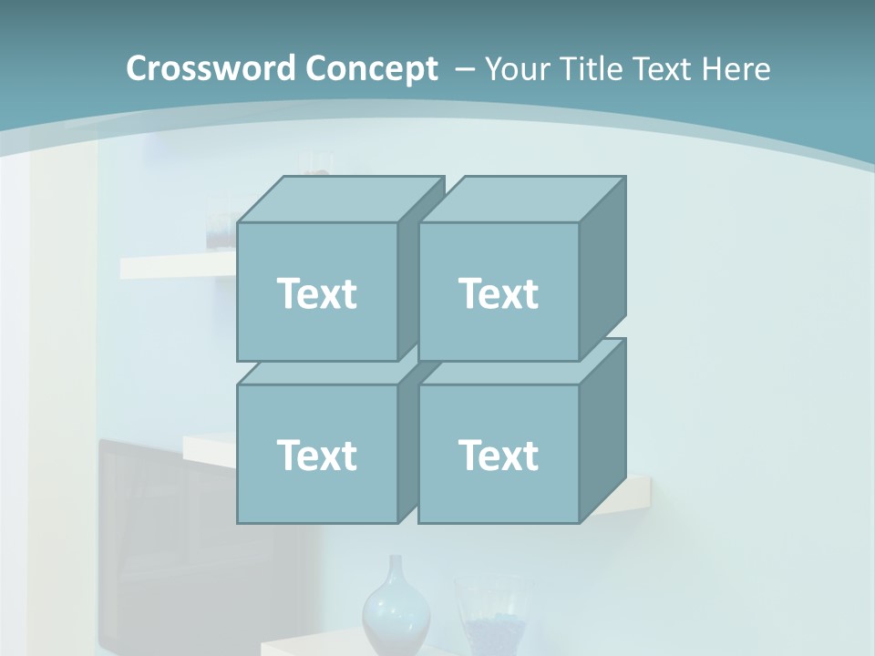 Lighting Equipment Contemporary Furniture PowerPoint Template