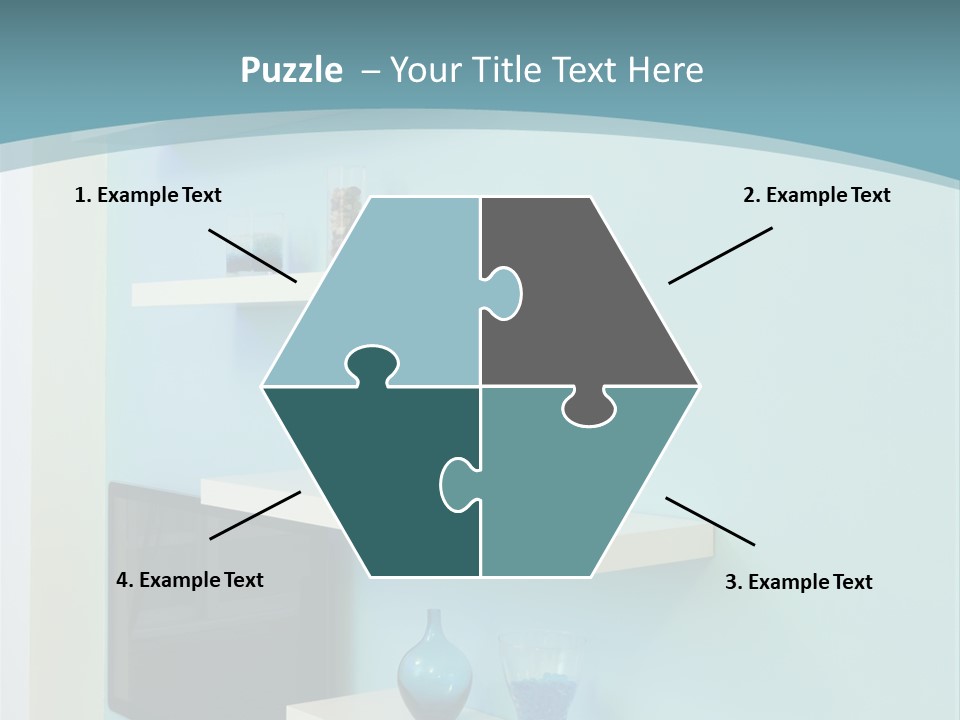 Lighting Equipment Contemporary Furniture PowerPoint Template