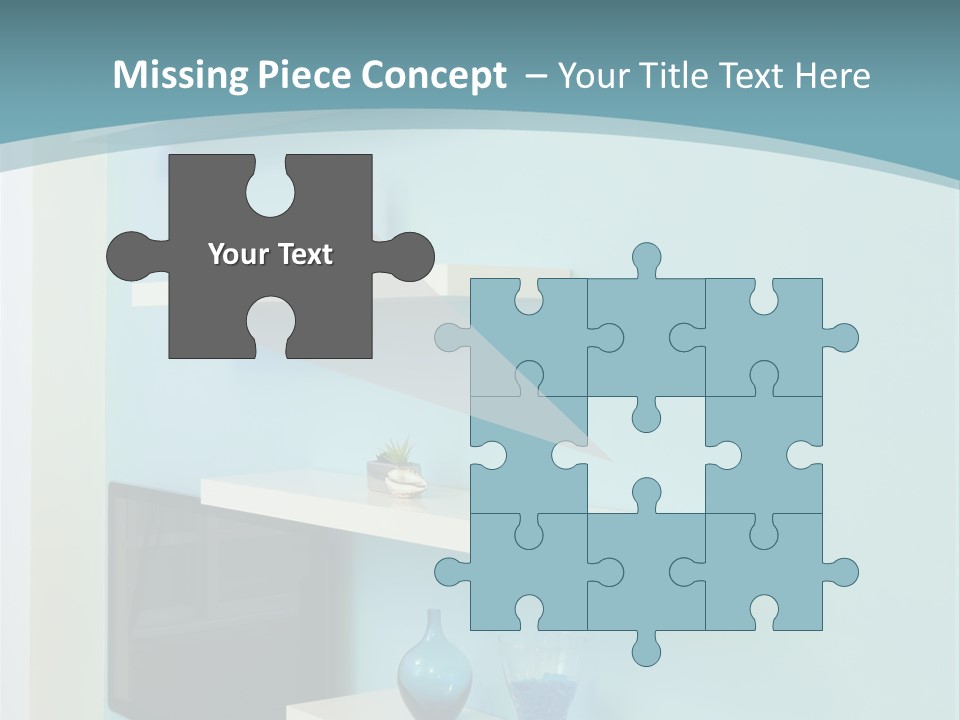 Lighting Equipment Contemporary Furniture PowerPoint Template