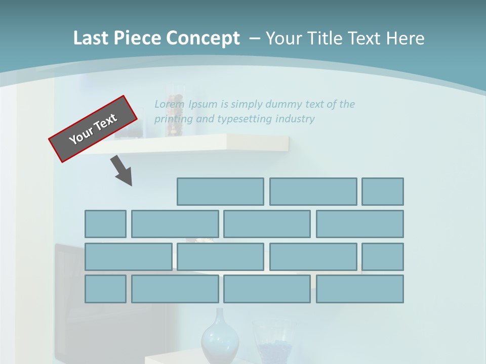 Lighting Equipment Contemporary Furniture PowerPoint Template