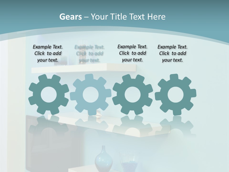 Lighting Equipment Contemporary Furniture PowerPoint Template