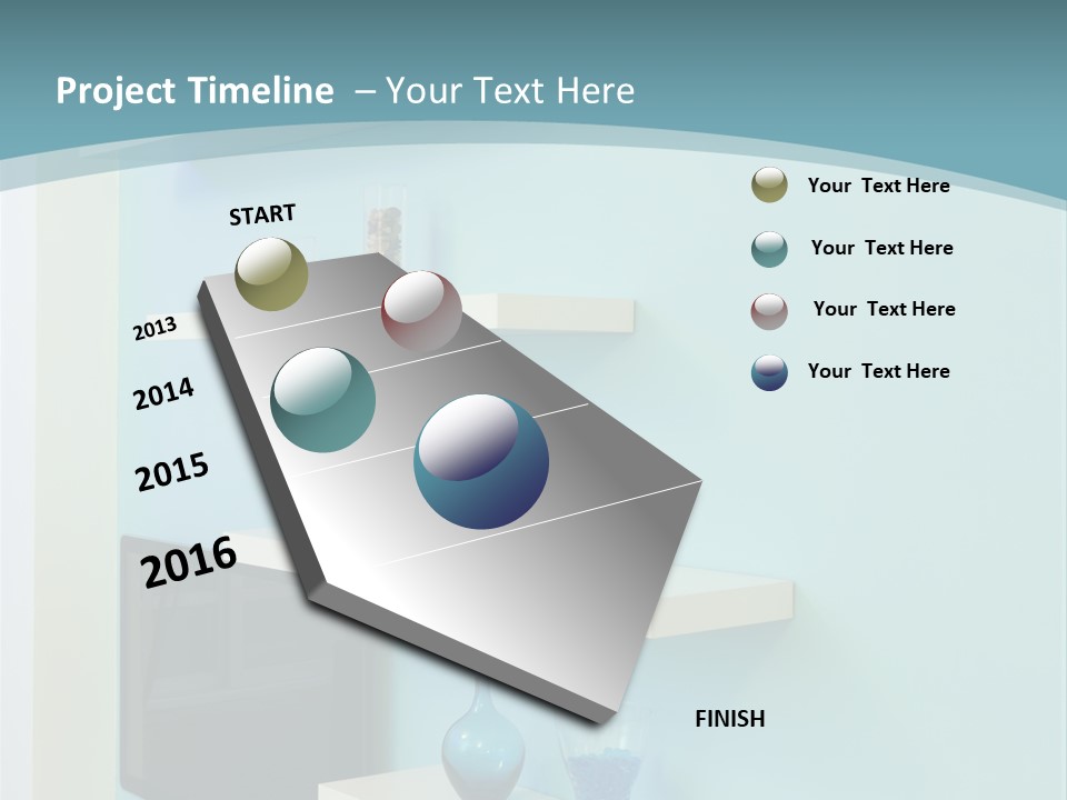 Lighting Equipment Contemporary Furniture PowerPoint Template