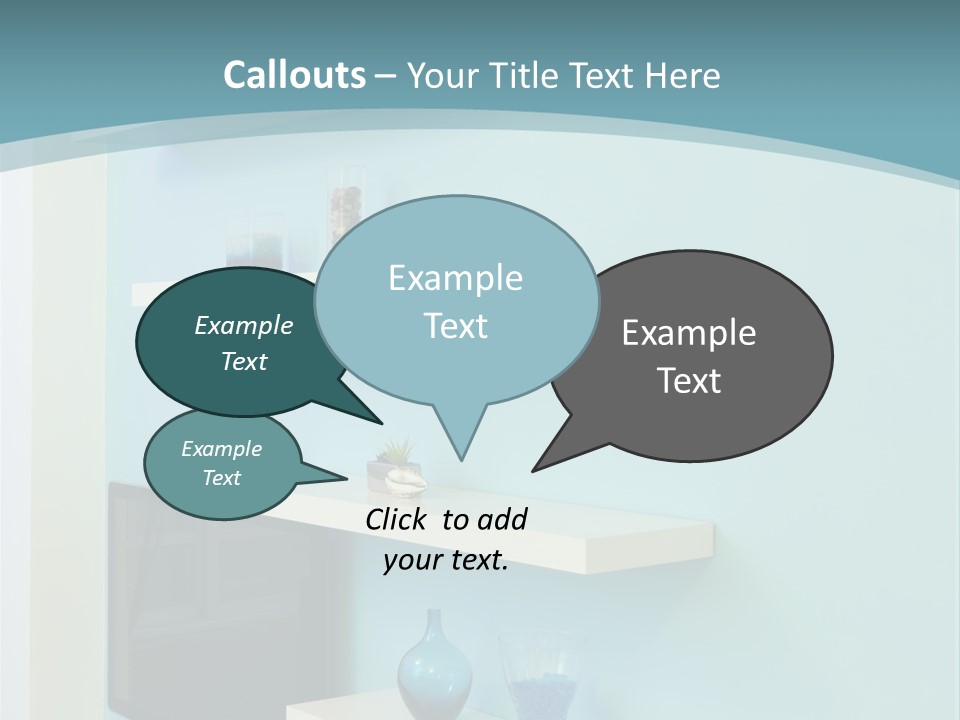 Lighting Equipment Contemporary Furniture PowerPoint Template