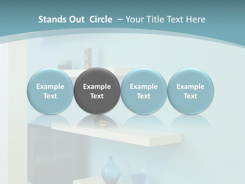 Lighting Equipment Contemporary Furniture PowerPoint Template