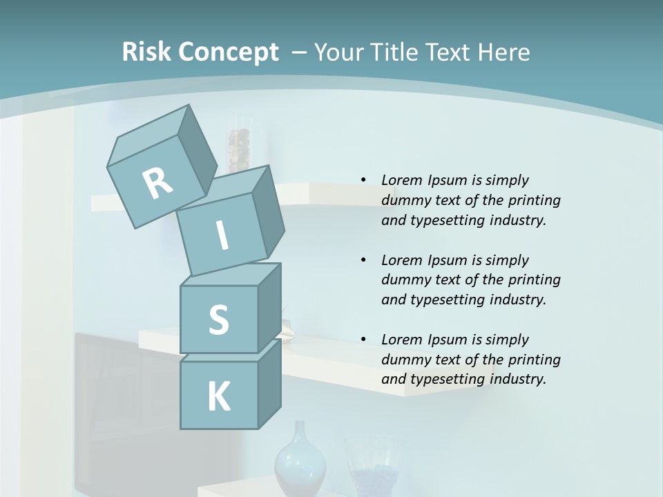 Lighting Equipment Contemporary Furniture PowerPoint Template