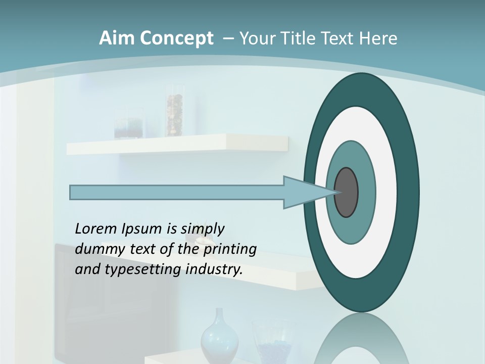 Lighting Equipment Contemporary Furniture PowerPoint Template