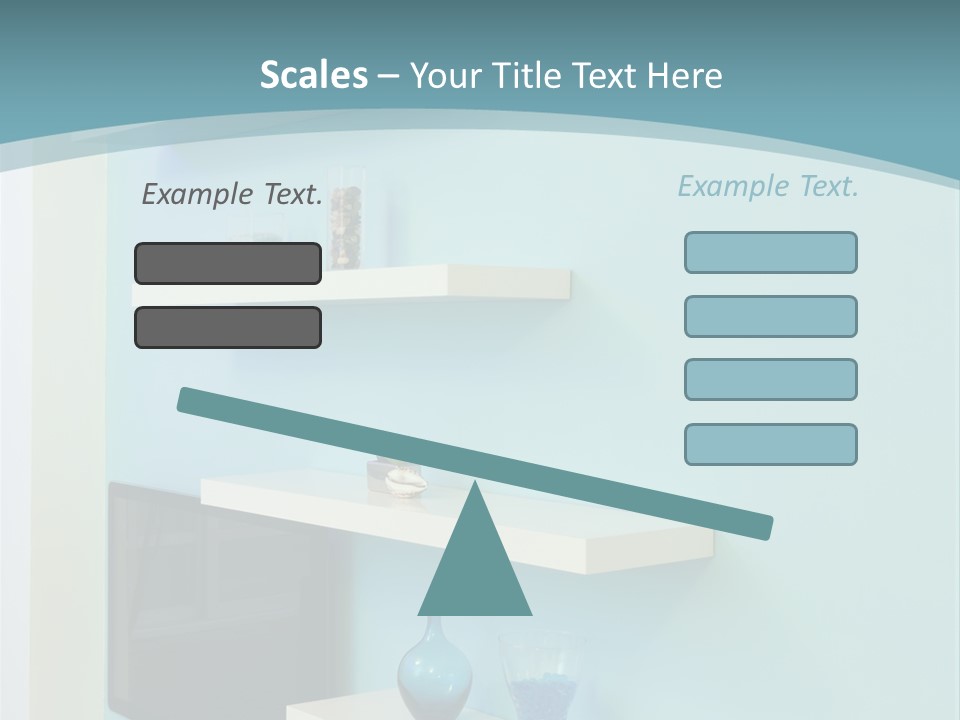 Lighting Equipment Contemporary Furniture PowerPoint Template
