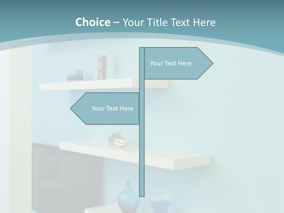 Lighting Equipment Contemporary Furniture PowerPoint Template