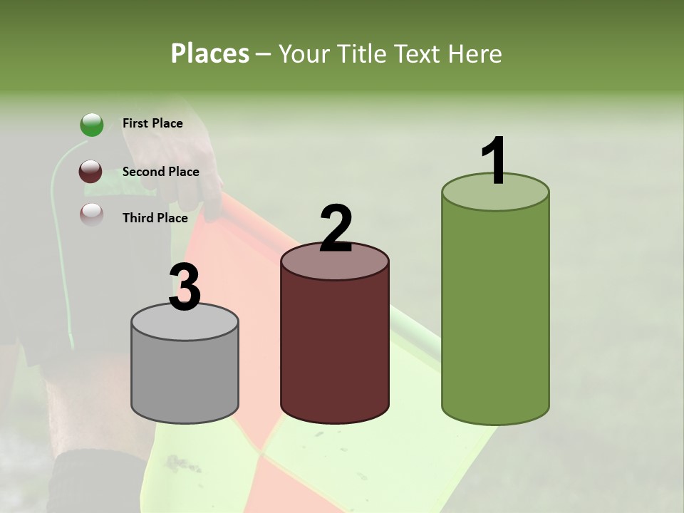 Action Game Soccer PowerPoint Template