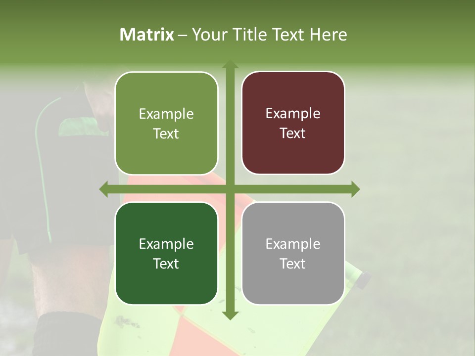 Action Game Soccer PowerPoint Template