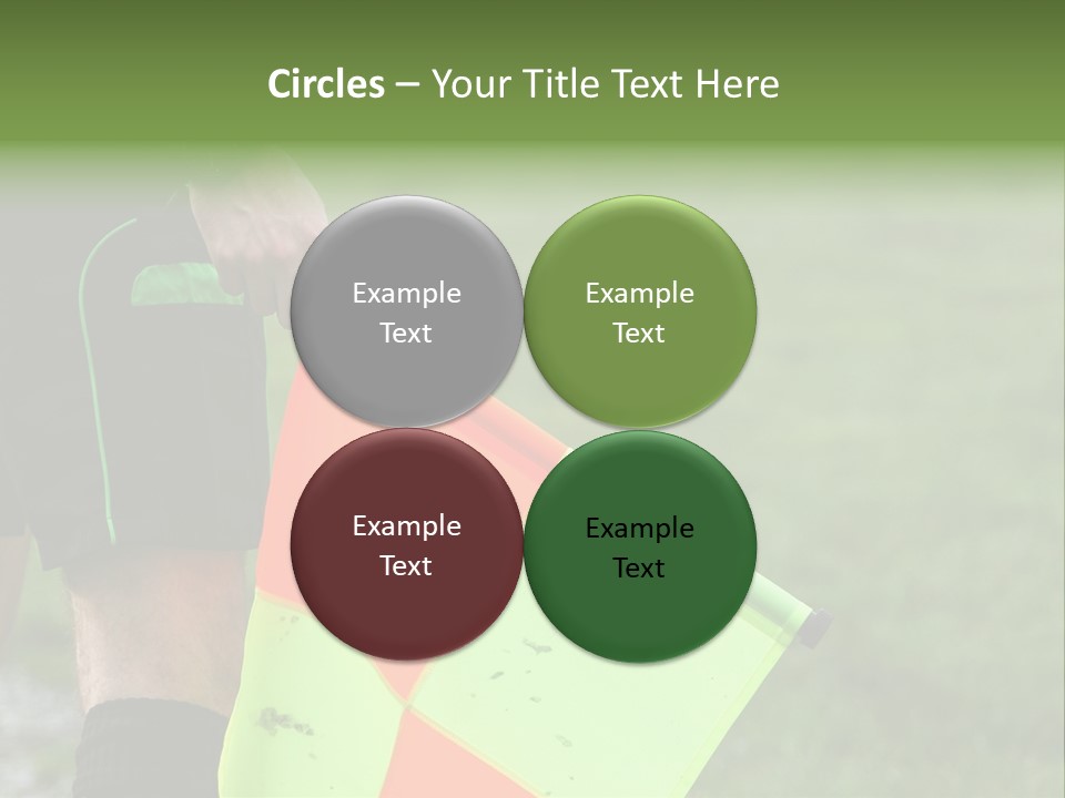 Action Game Soccer PowerPoint Template