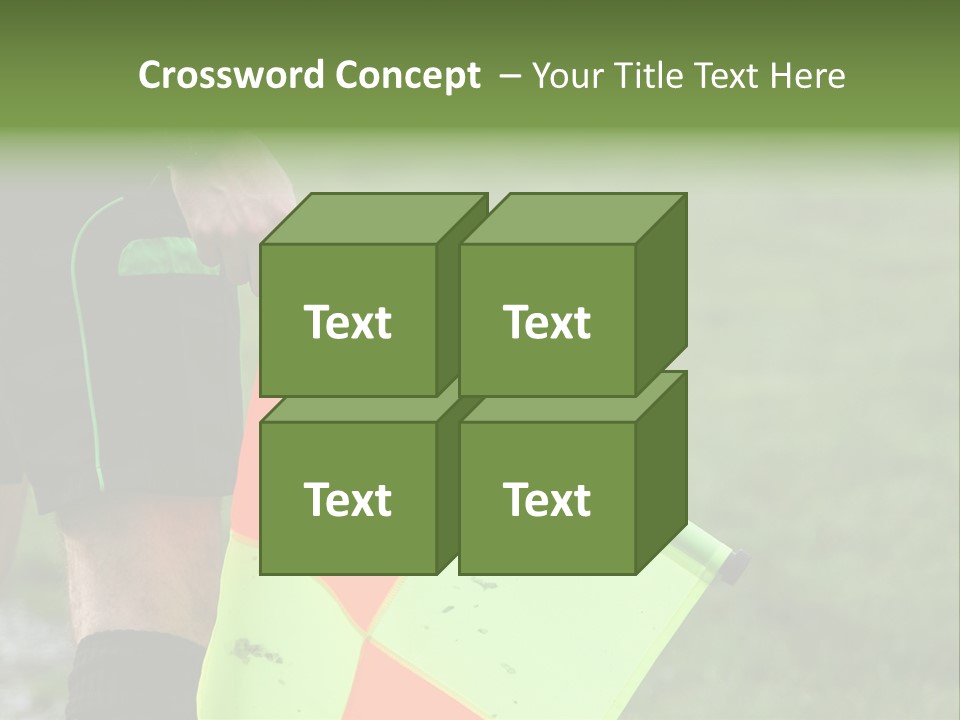 Action Game Soccer PowerPoint Template