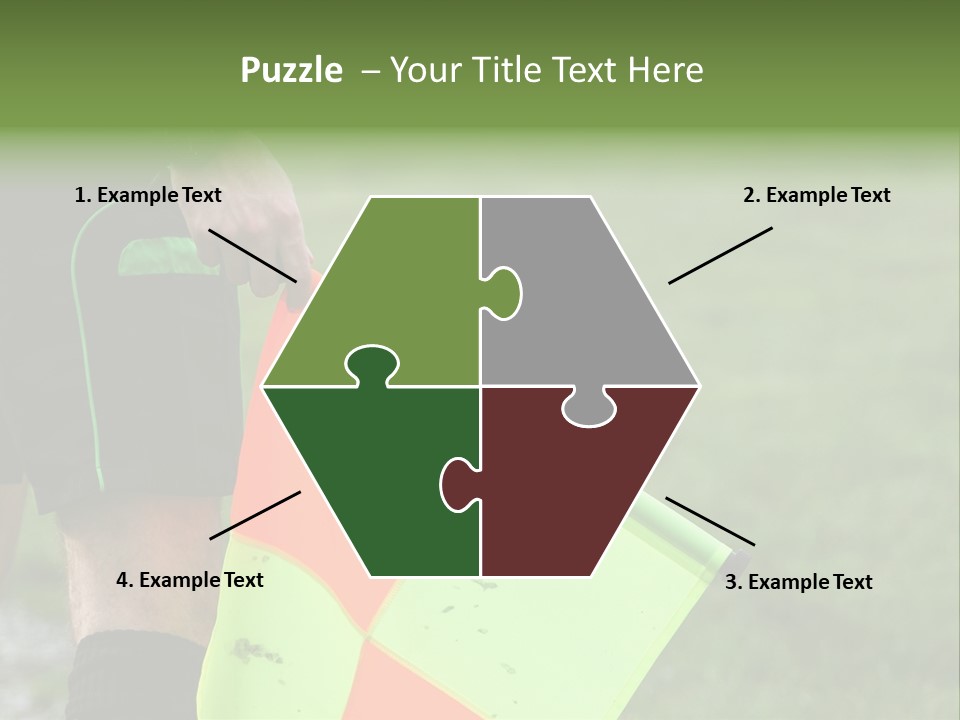 Action Game Soccer PowerPoint Template